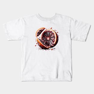 Surreal Blood Orange Kids T-Shirt